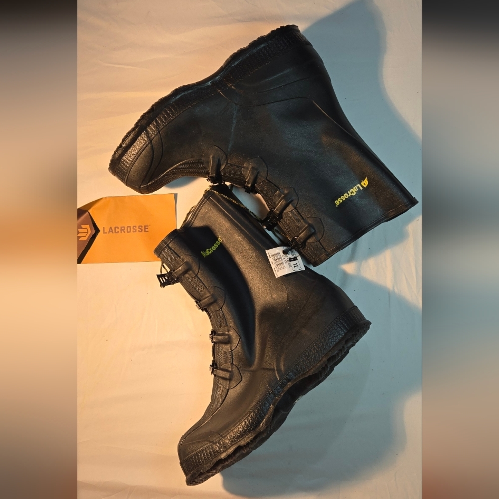 LaCrosse Men's Black Rain &‎ Snow Boots